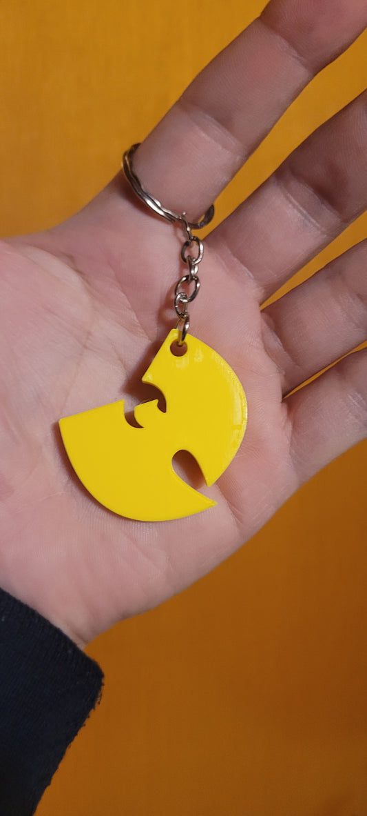 Wu tang keychain - 3d printed