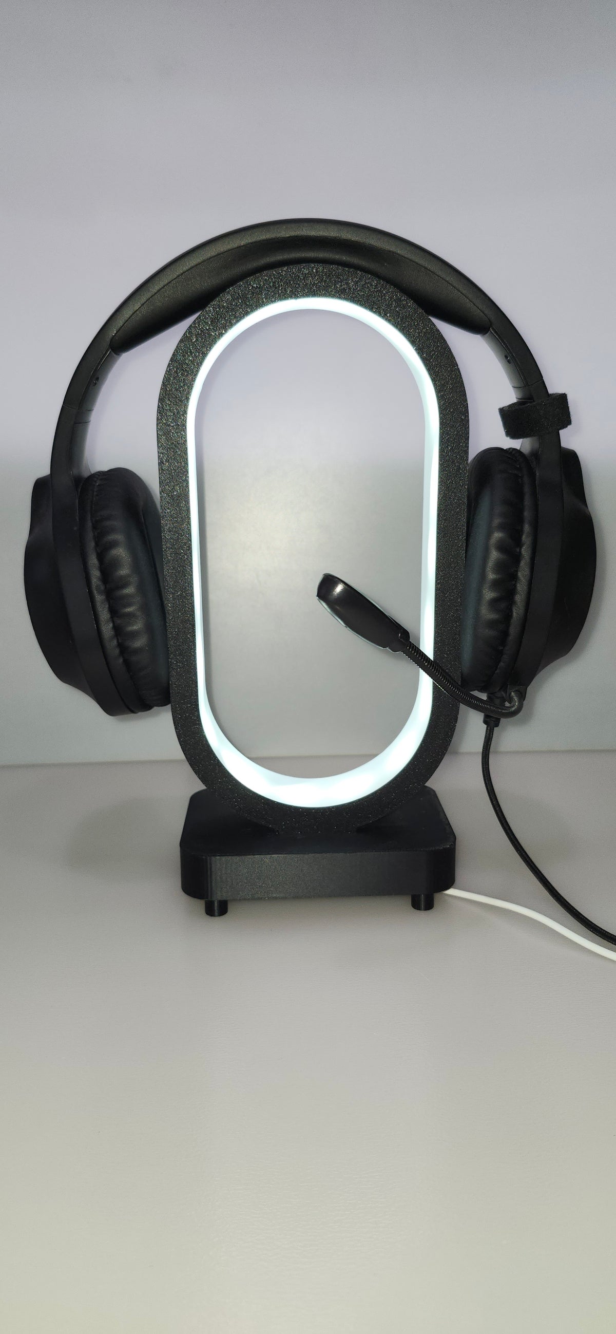 Halo LED Headphone Stand Lamp