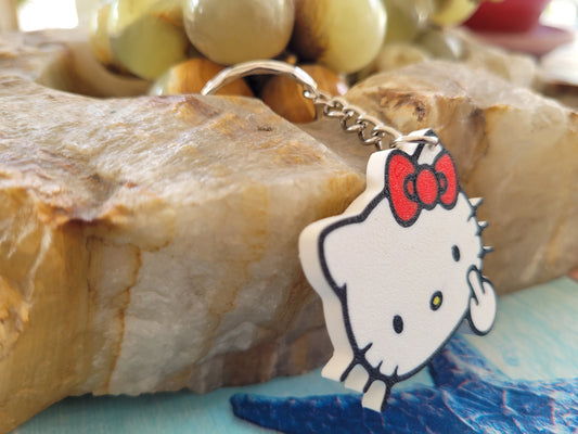 FU Kitty keychain