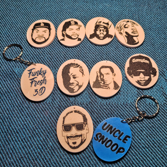 Hip hop uncles keychain