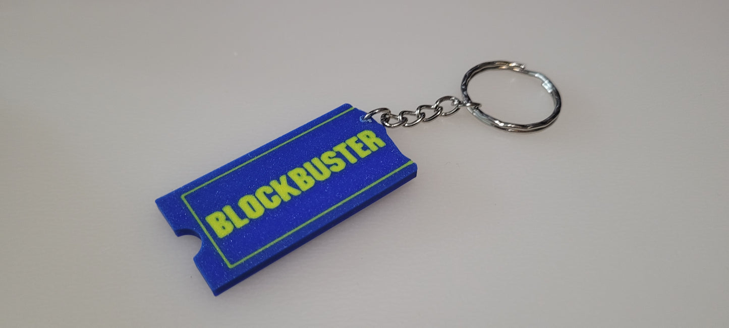 Blockbuster keychain