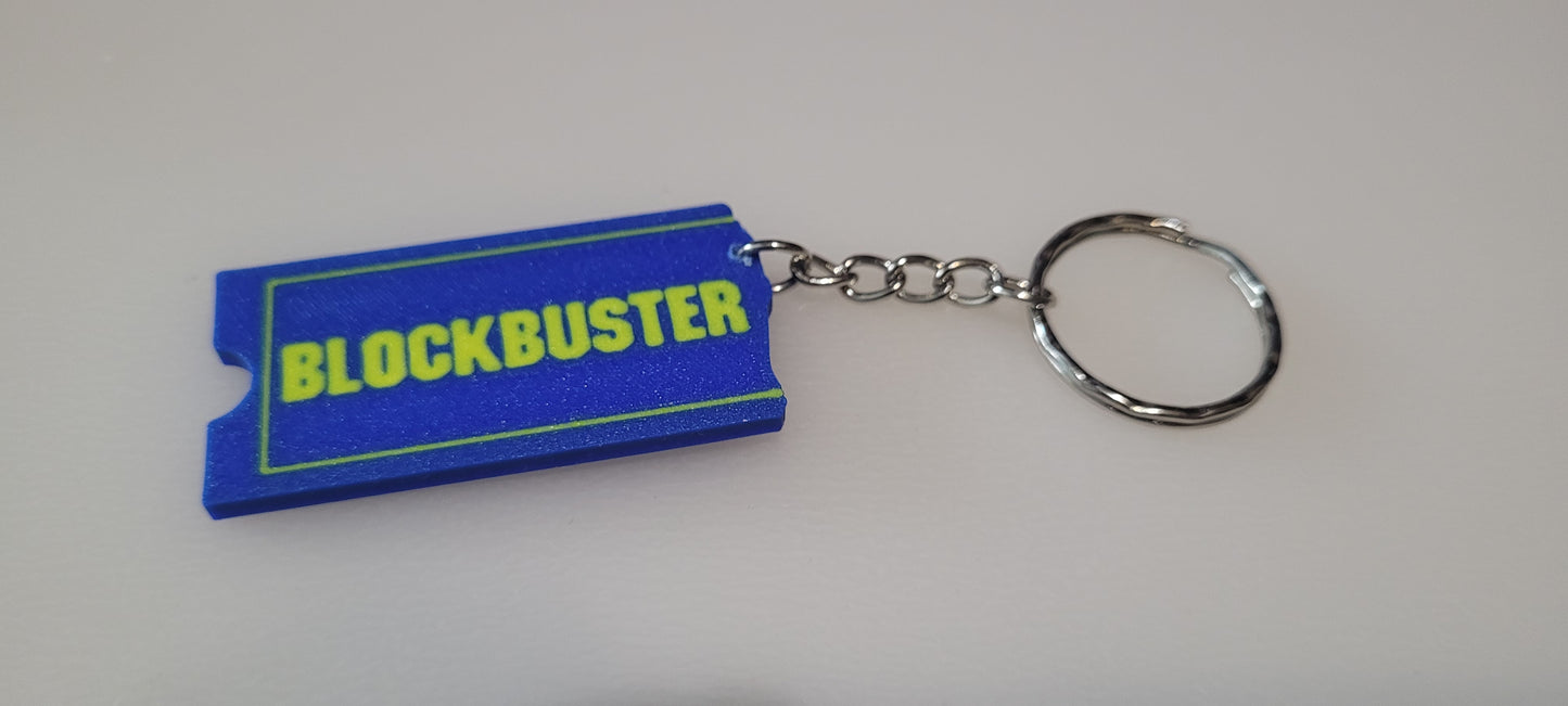 Blockbuster keychain