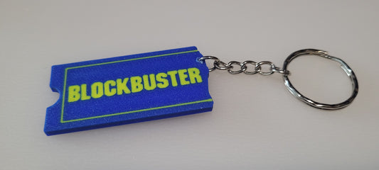 Blockbuster keychain