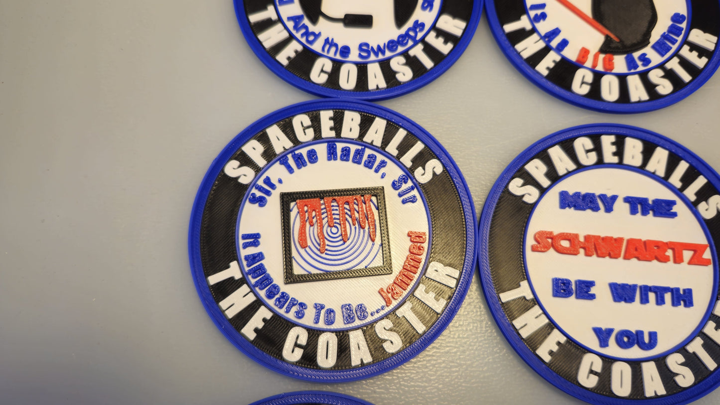 Spaceballs Coasters – Set of 9 with Holder