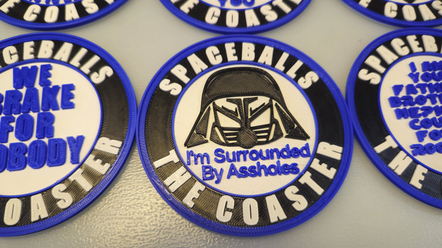 Spaceballs Coasters – Set of 9 with Holder