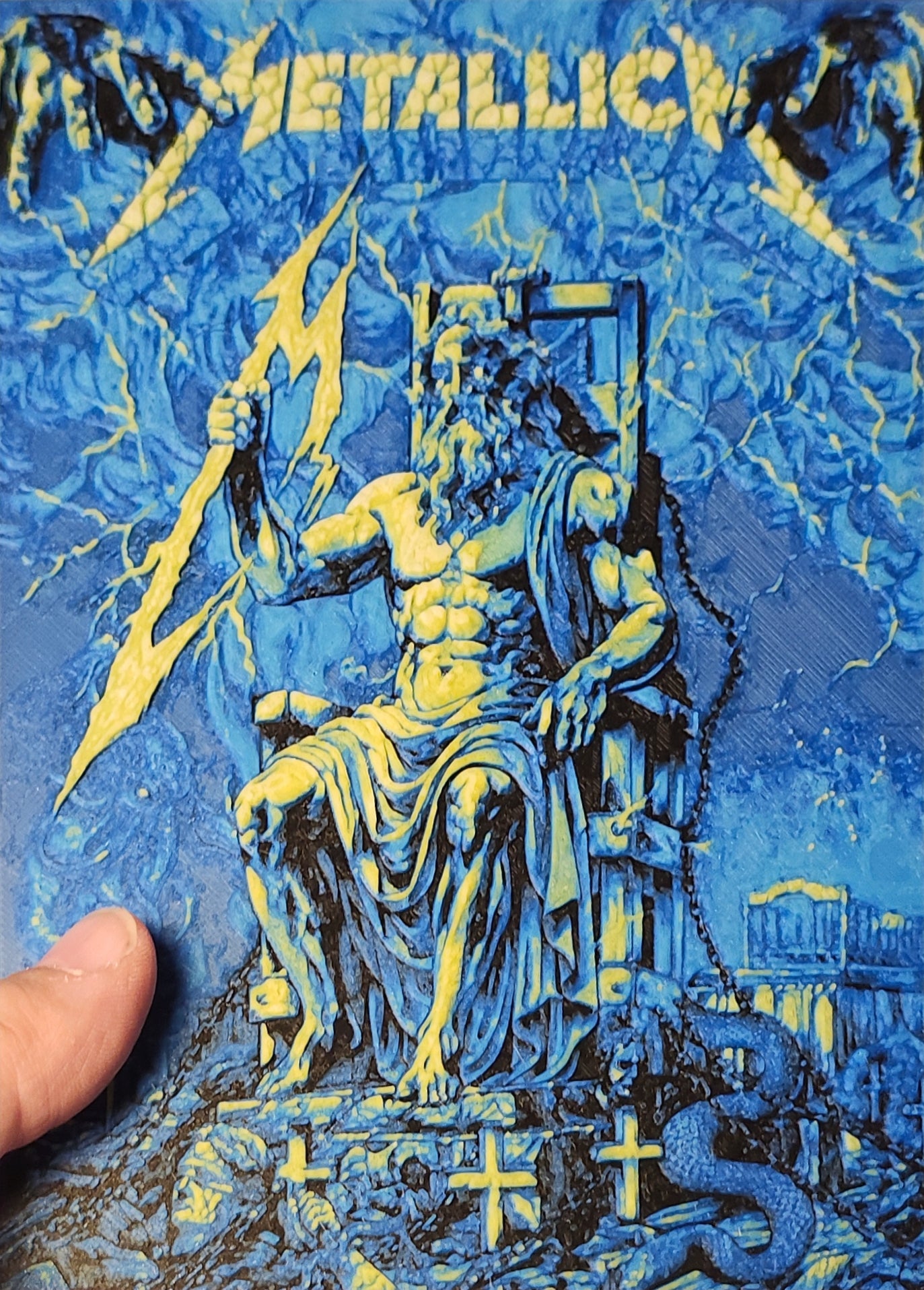 ⚡ METALLICA @ OAKA 3D ART – ΚΑΒΑΛΗΣΕ ΤΟΝ ΚΕΡΑΥΝΟ
