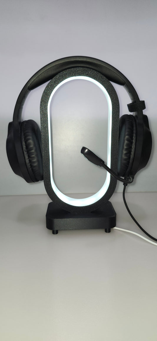 Halo LED Headphone Stand Lamp