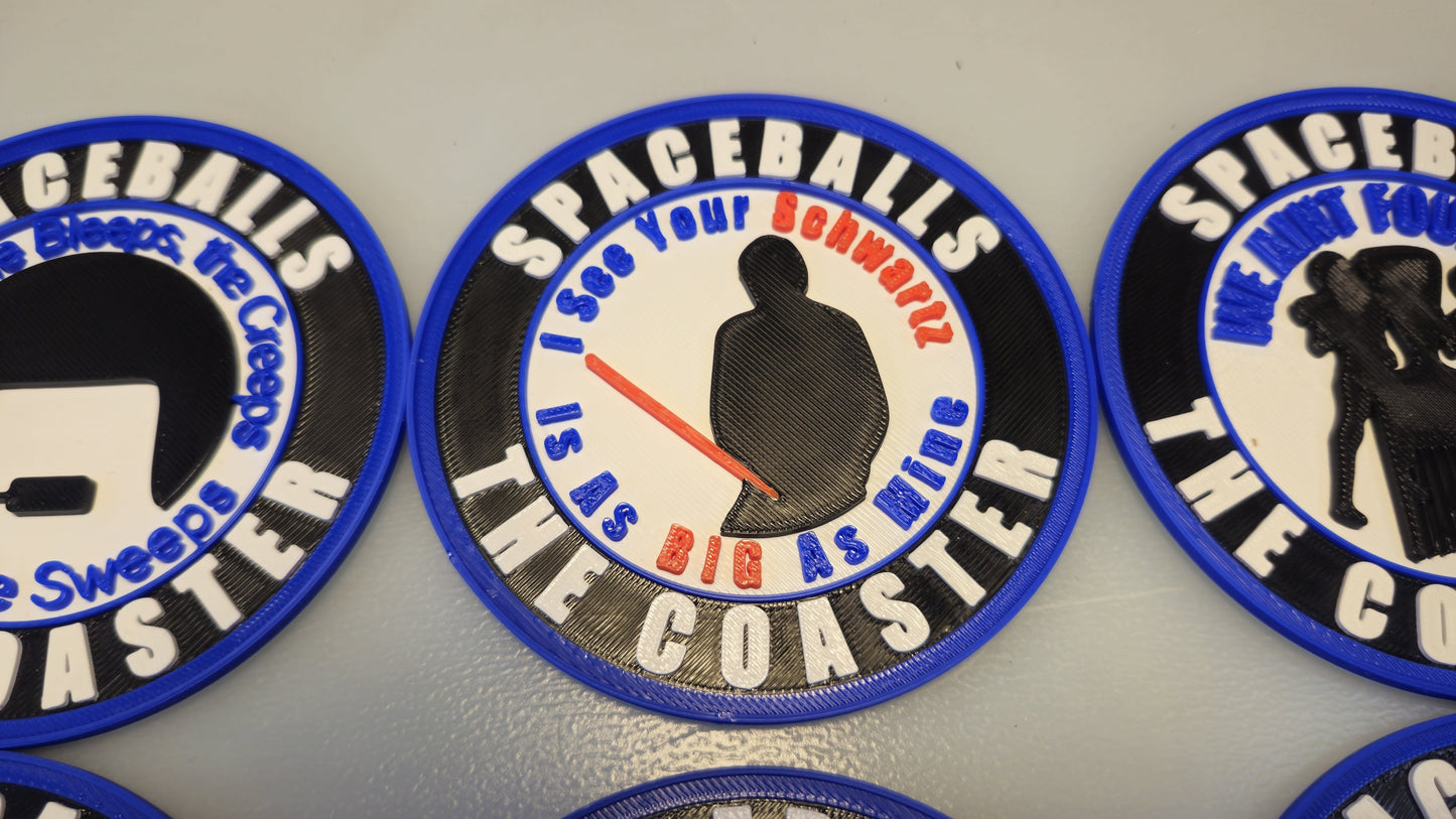 Spaceballs Coasters – Set of 9 with Holder
