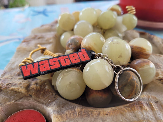 GTA wasted gaming keychain