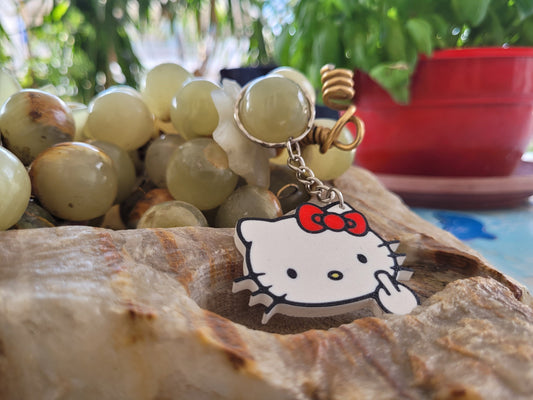 FU Kitty keychain