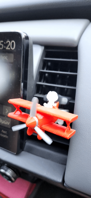 Pilot snoopy car air freshener